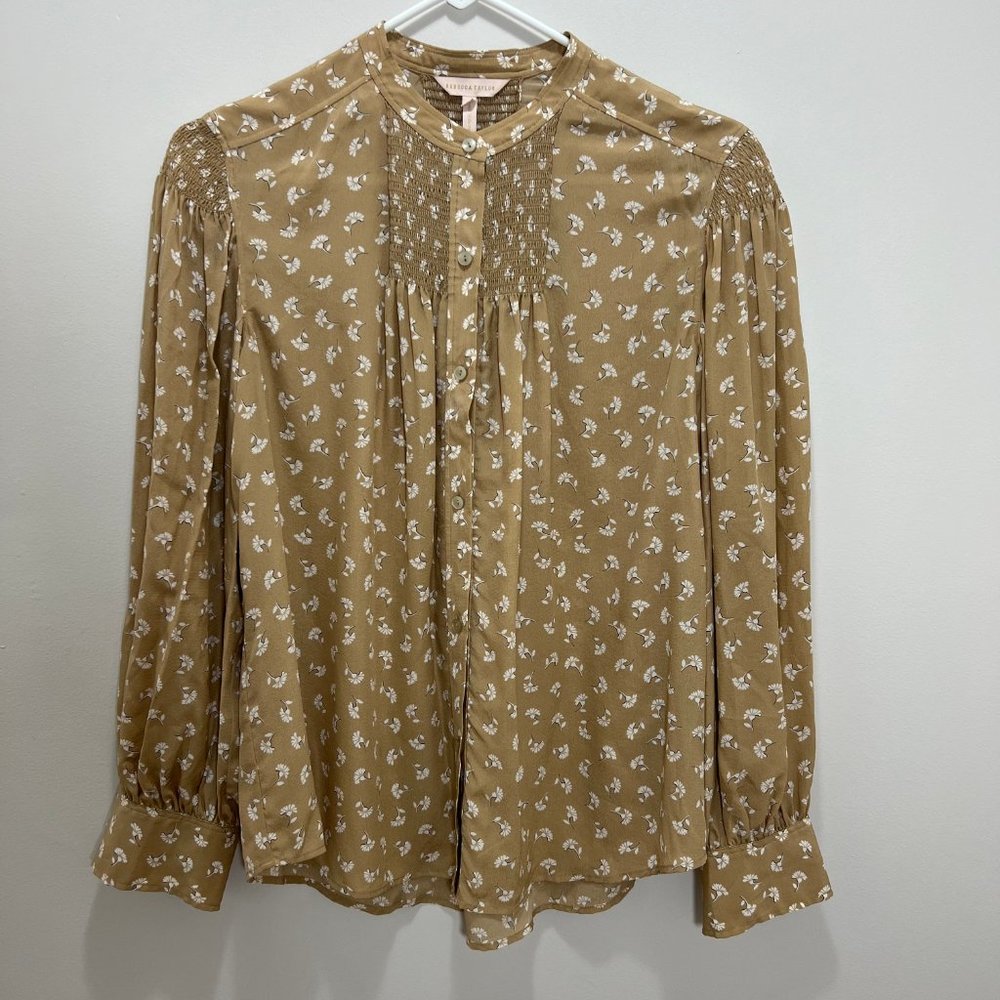 Rebecca Taylor Silk Blouse Size Small